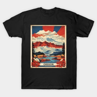 Oregon United States of America Tourism Vintage T-Shirt